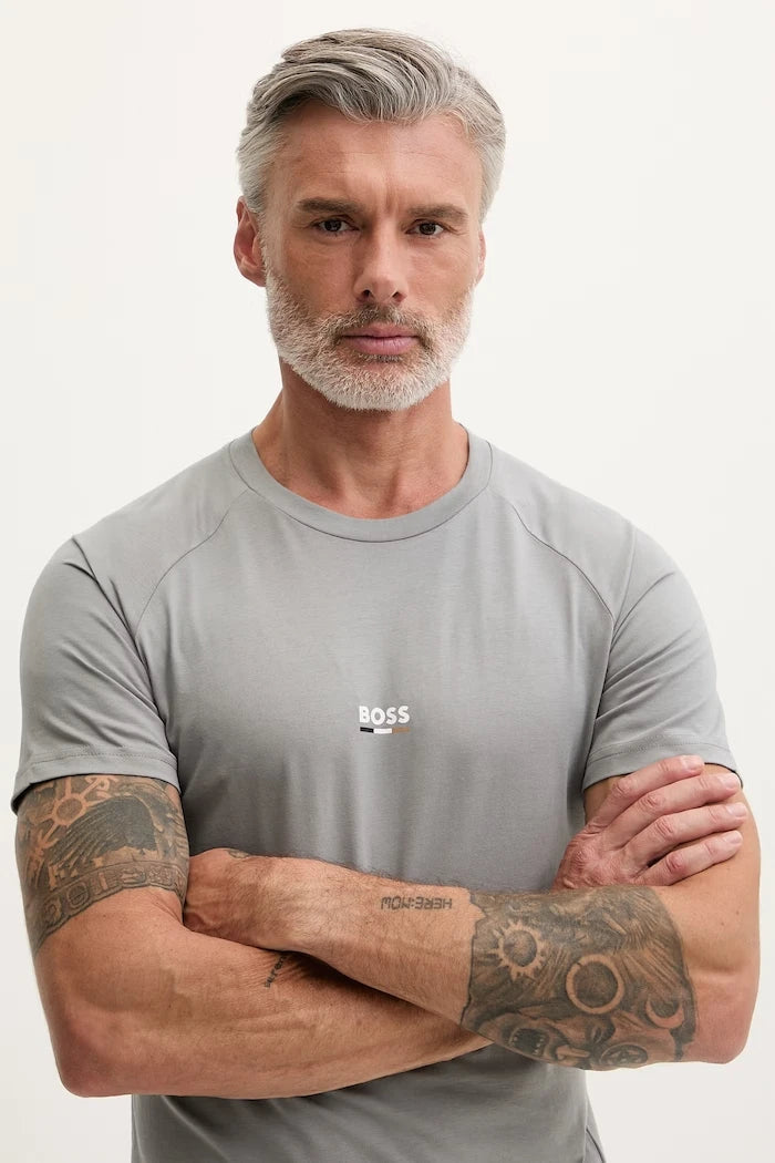 BOSS Erkek Tişört T-Shirt RN Slim Fit