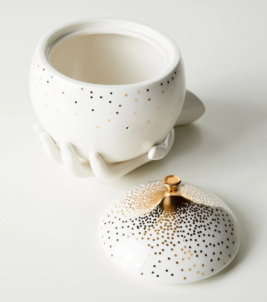 Jonathan Adler - Gilded Eve porcelain container