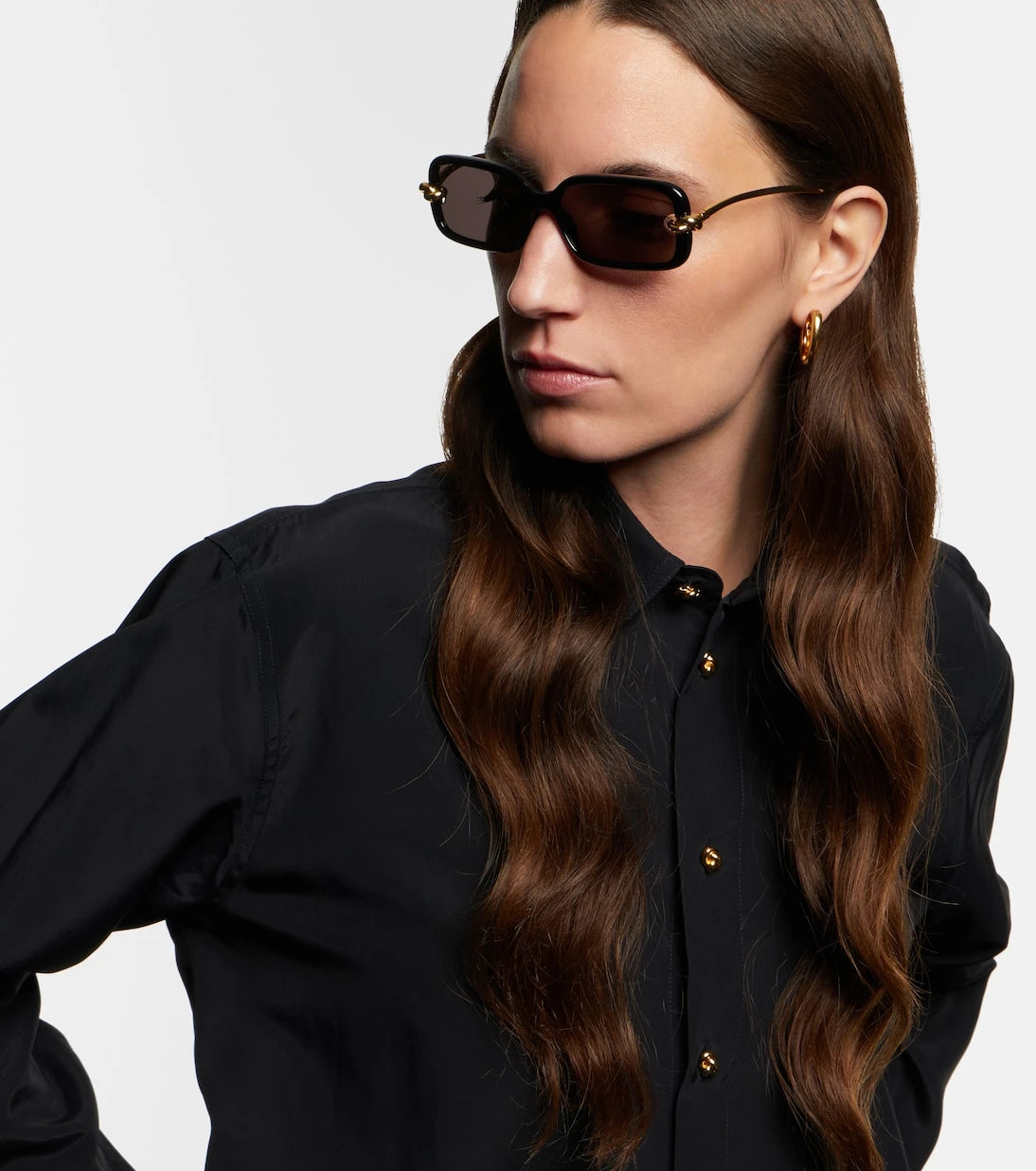 Bottega Veneta - Knot aviator sunglasses