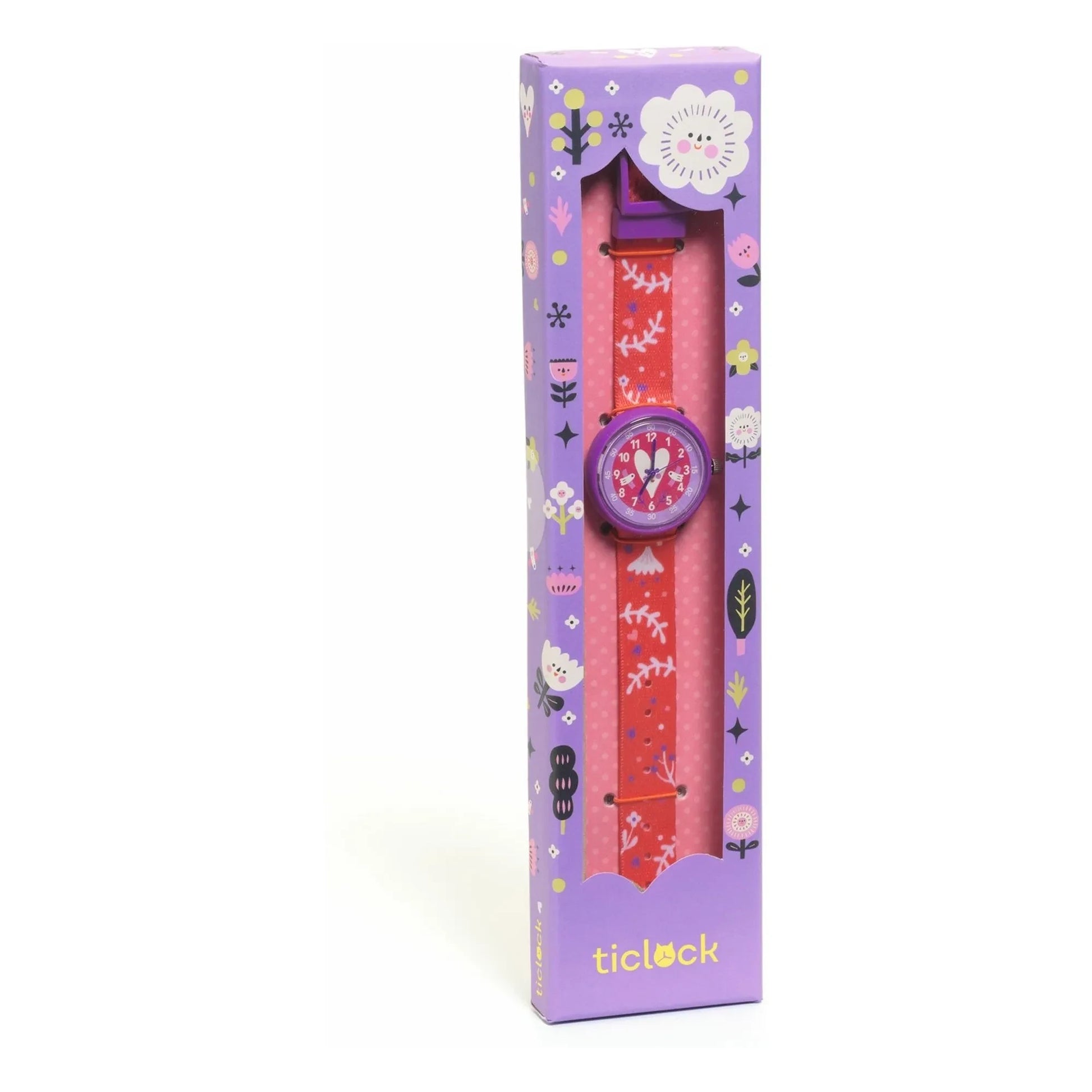 Djeco - TICLOCK - Heart Watch | Red