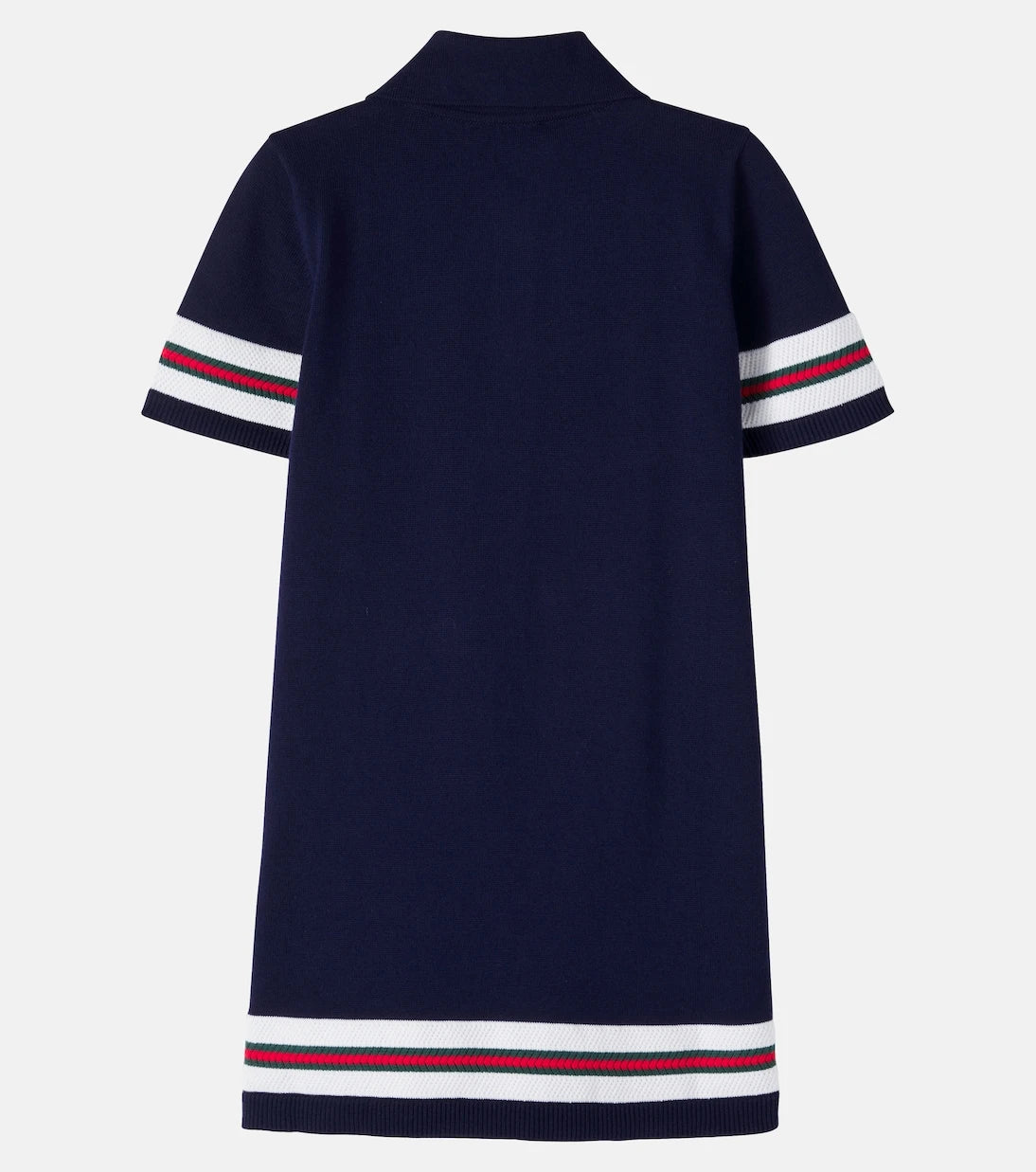 Gucci Kids - Striped cotton polo dress