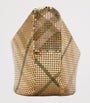 Beige Chainmail Shoulder Bag