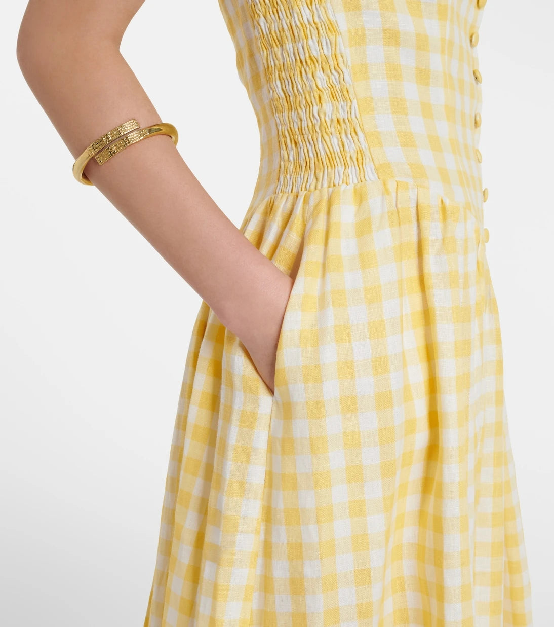 Faithfull - Fortia linen midi dress