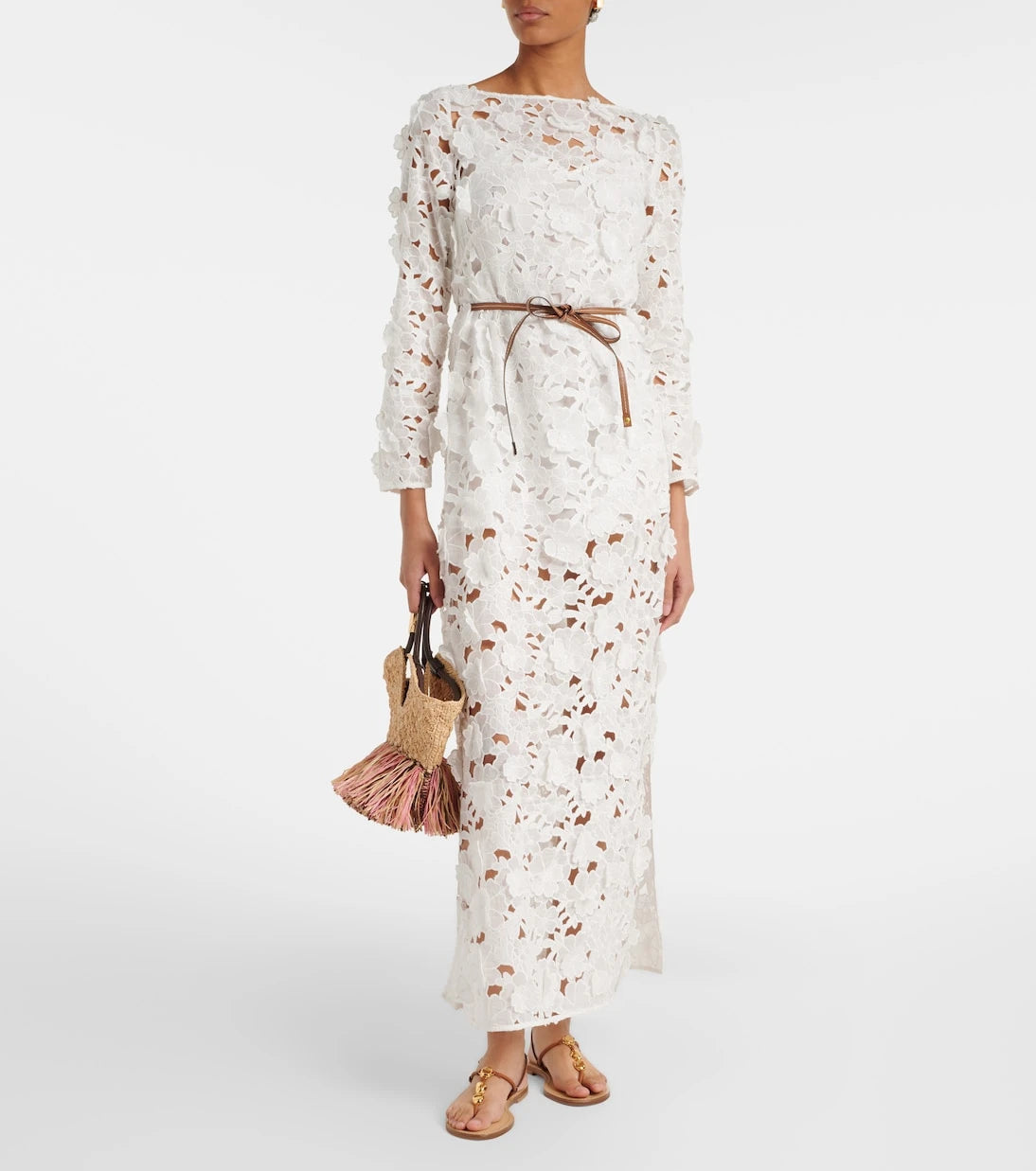 Zimmermann - Patience floral cotton maxi dress