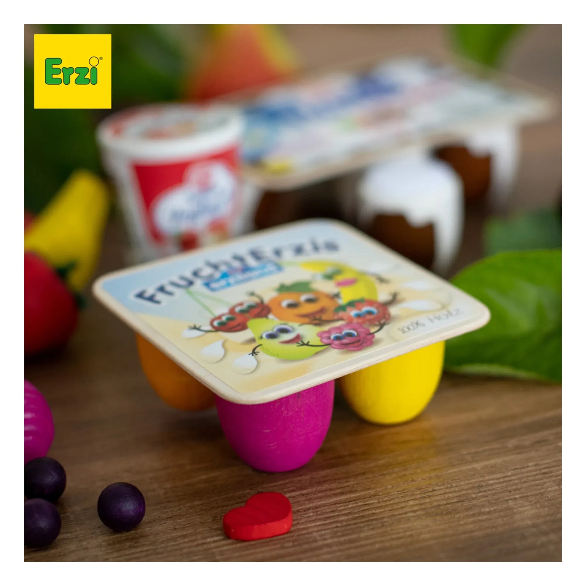 Erzi - Fruit Yoghurts - Set of 4