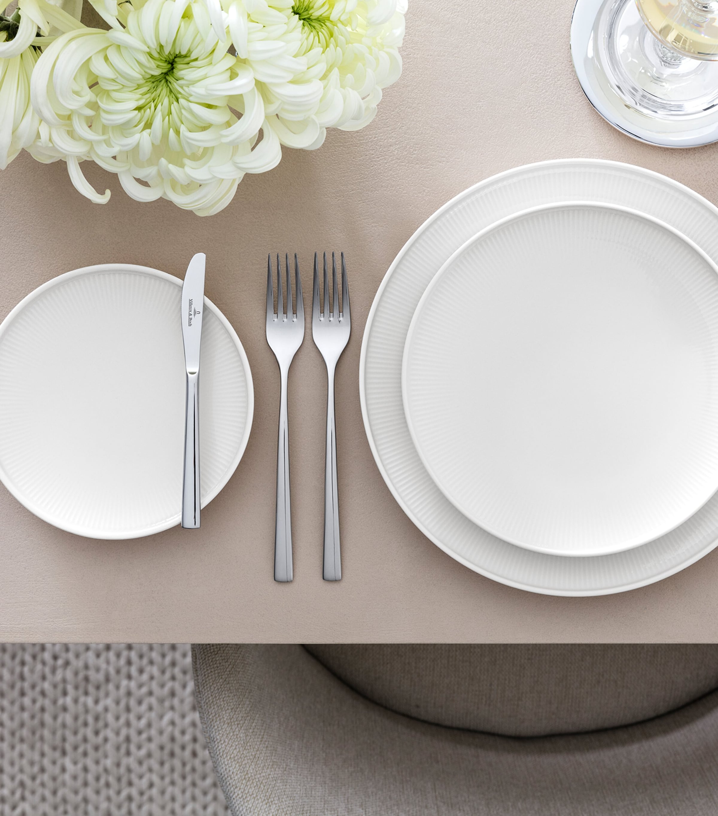 Villeroy & Boch Set of 6 Porcelain Afina Salad Plates (22cm)