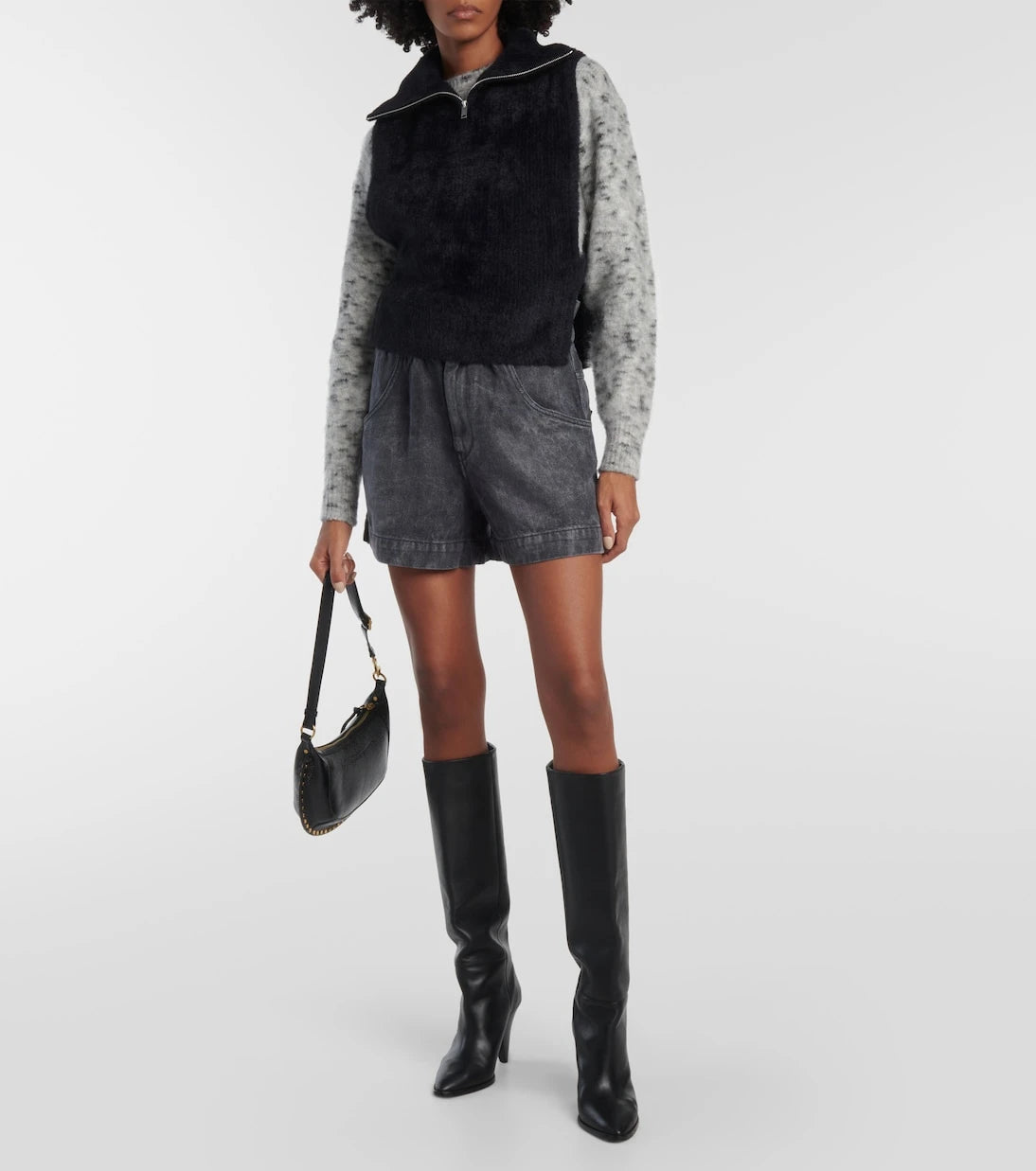 Marant Etoile - Milie high-neck sweater vest