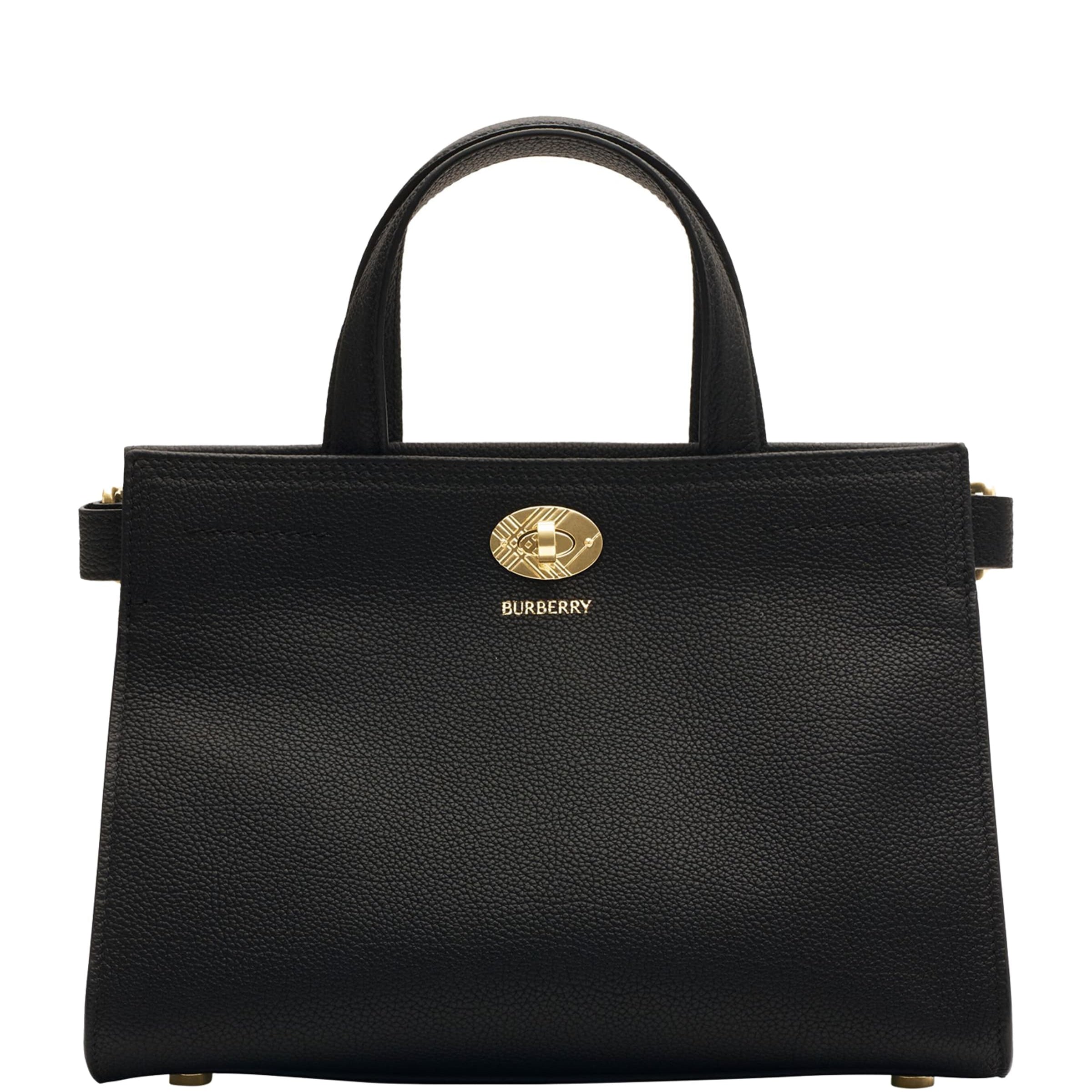 Black Mini Calfskin Cotswolds Tote Bag