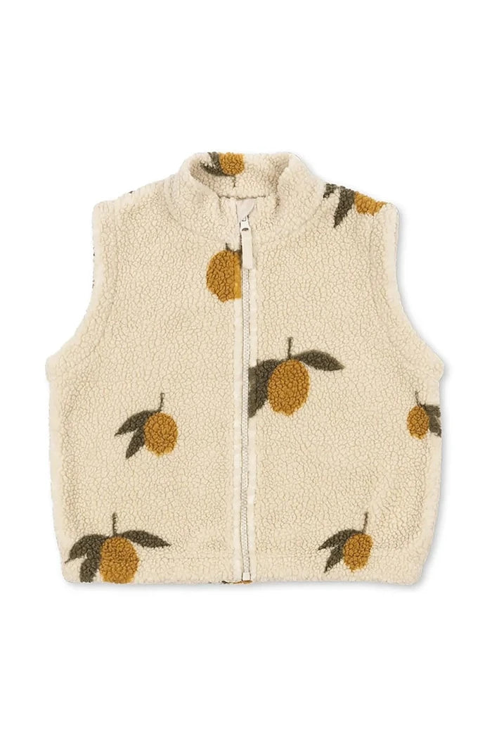 Детски елек Konges Sløjd JODY TEDDY VEST GRS