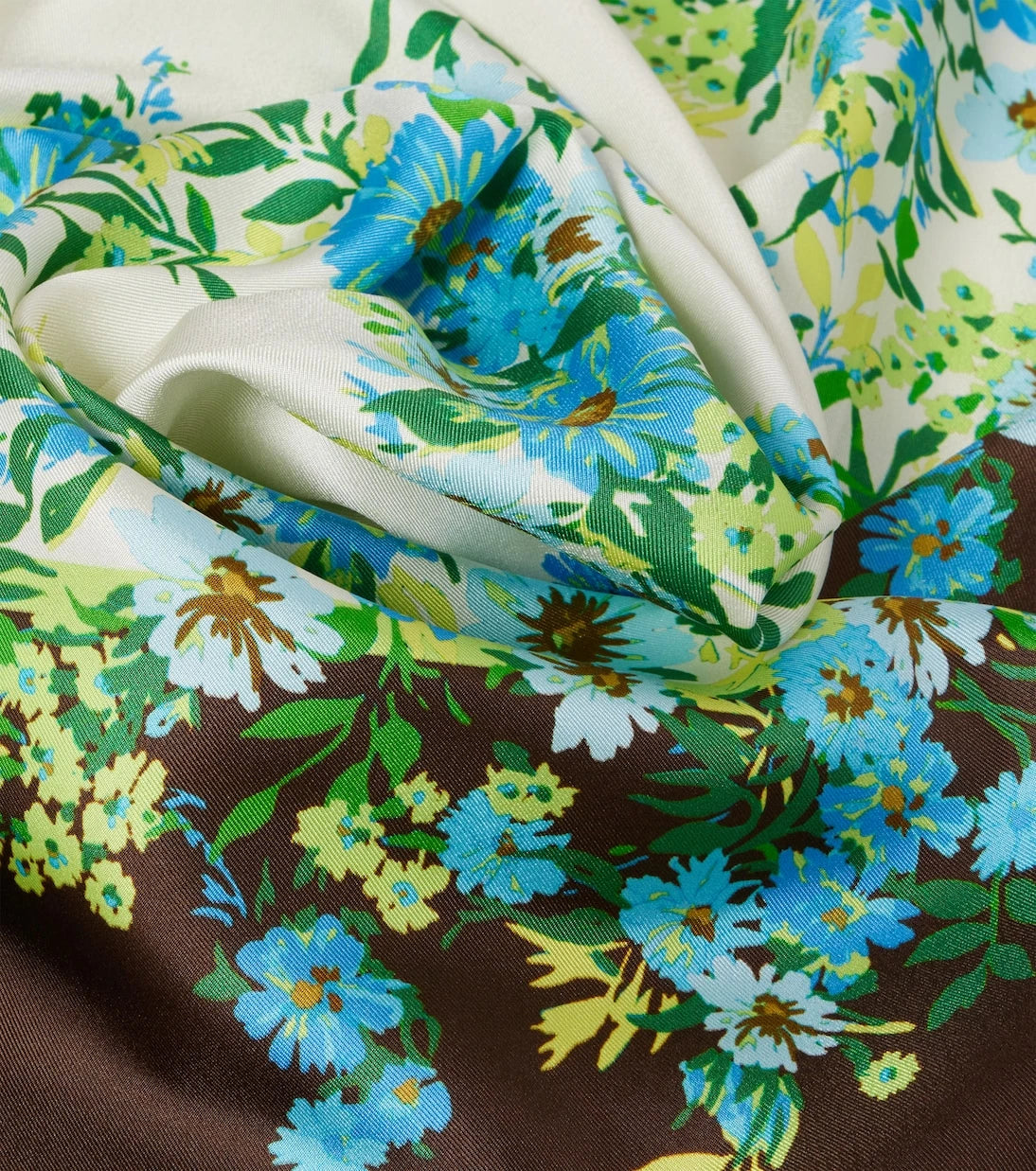Alémais - Floral silk scarf