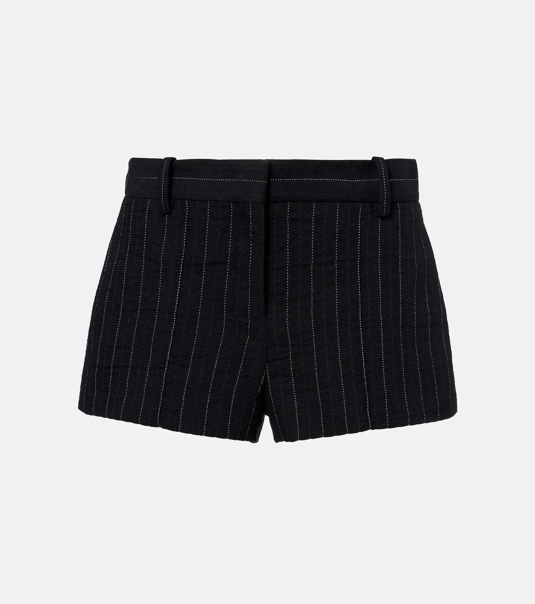 Isabel Marant - Melody pinstripe cotton and wool shorts