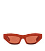 Orange Acetate 06J000399 Sunglasses