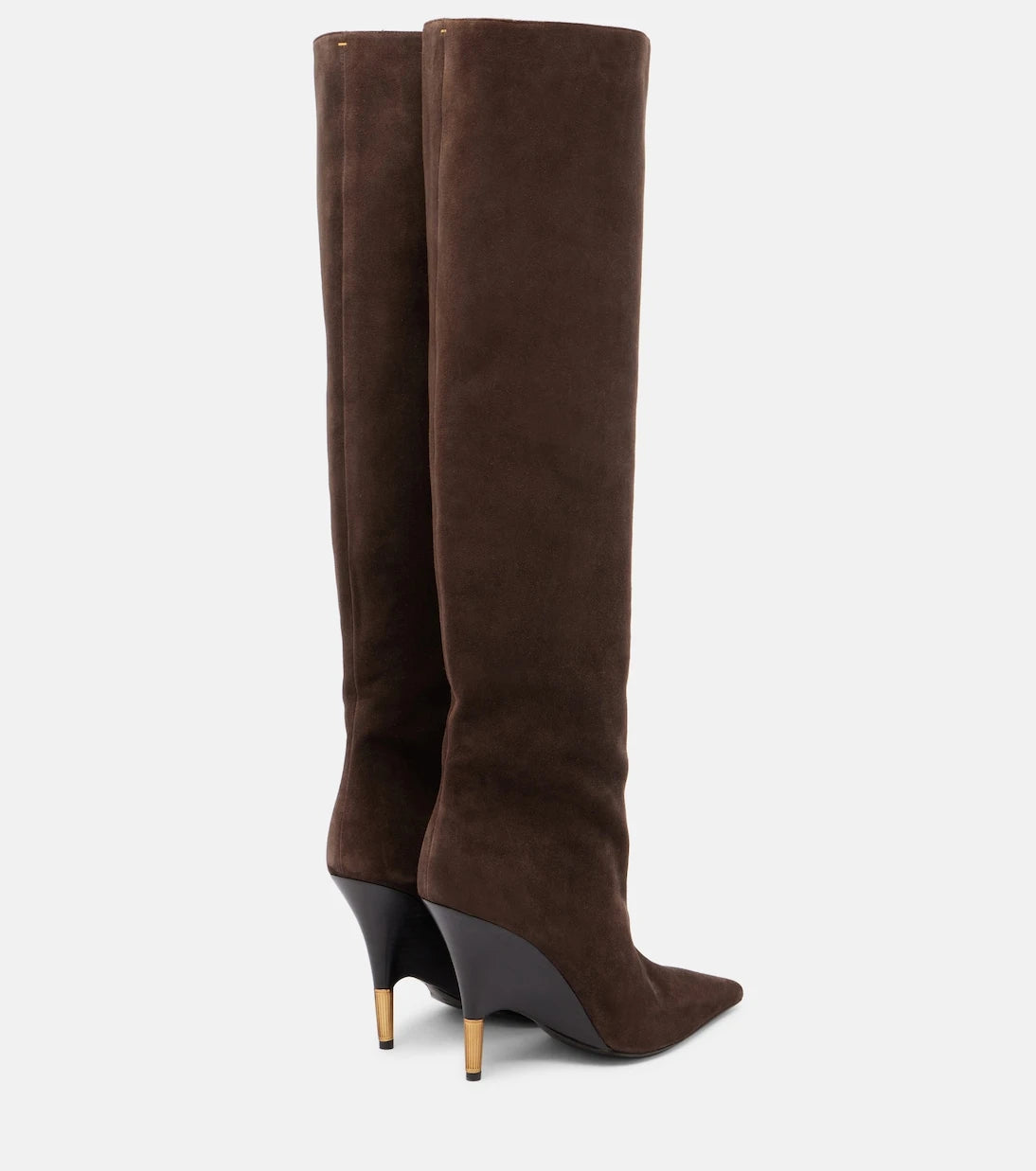 Khaite - Bella 100 suede knee-high boots