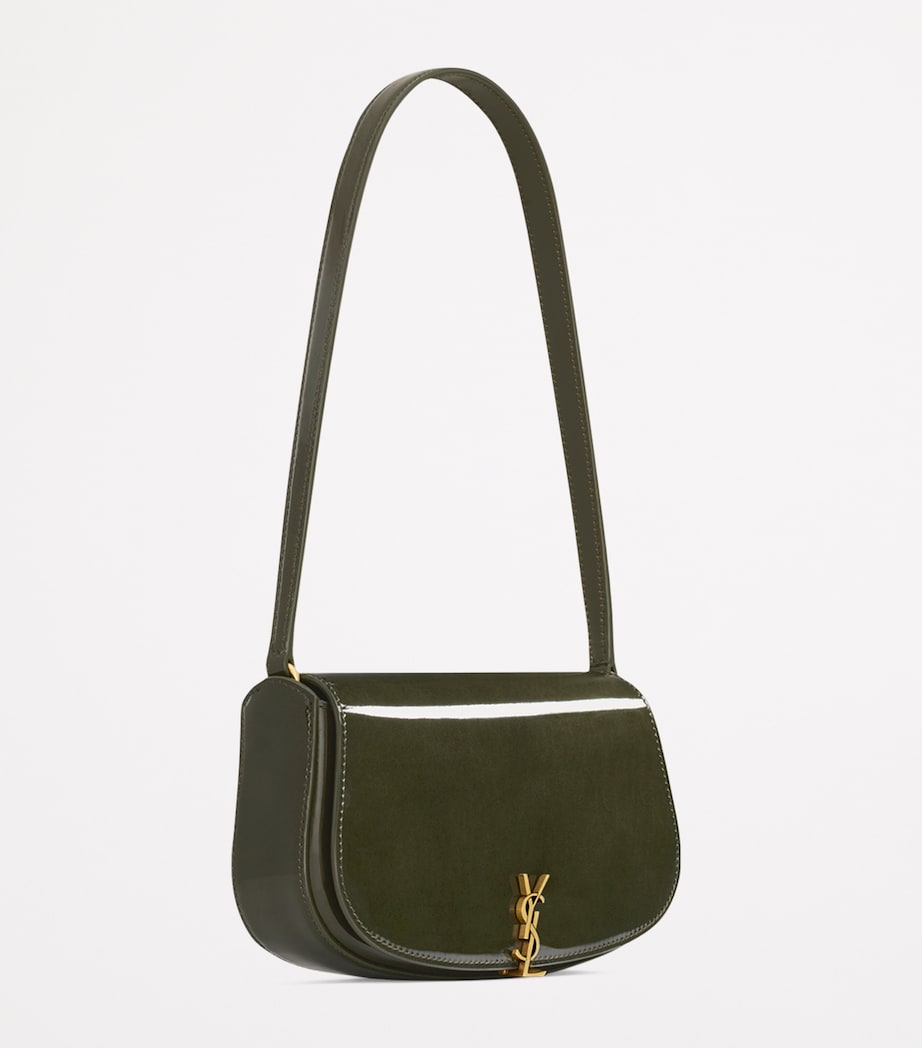 Saint Laurent Green Mini Voltaire Shoulder Bag