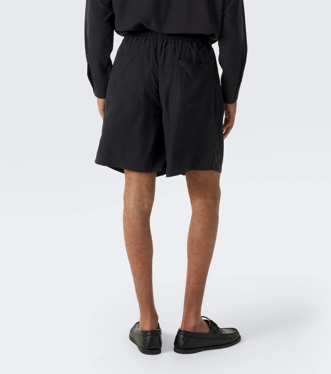 Saman Amel - Henri silk shorts