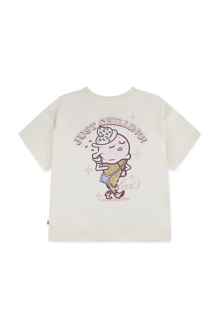 Детска тениска Levi's JUST CHILLING OVERSIZED SS