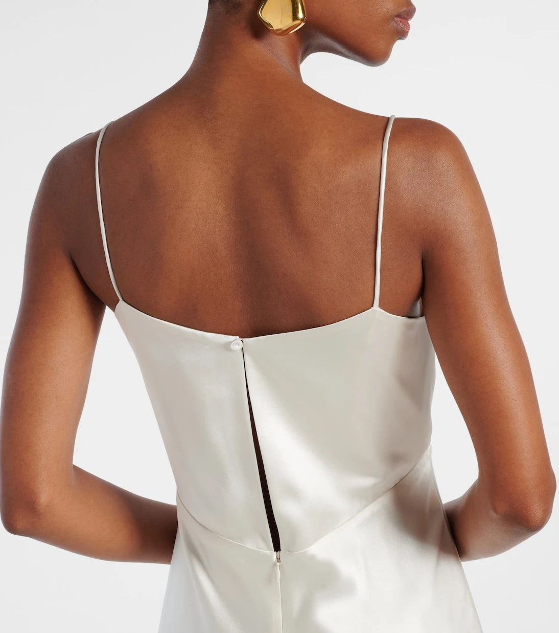 Max Mara - Silk satin gown