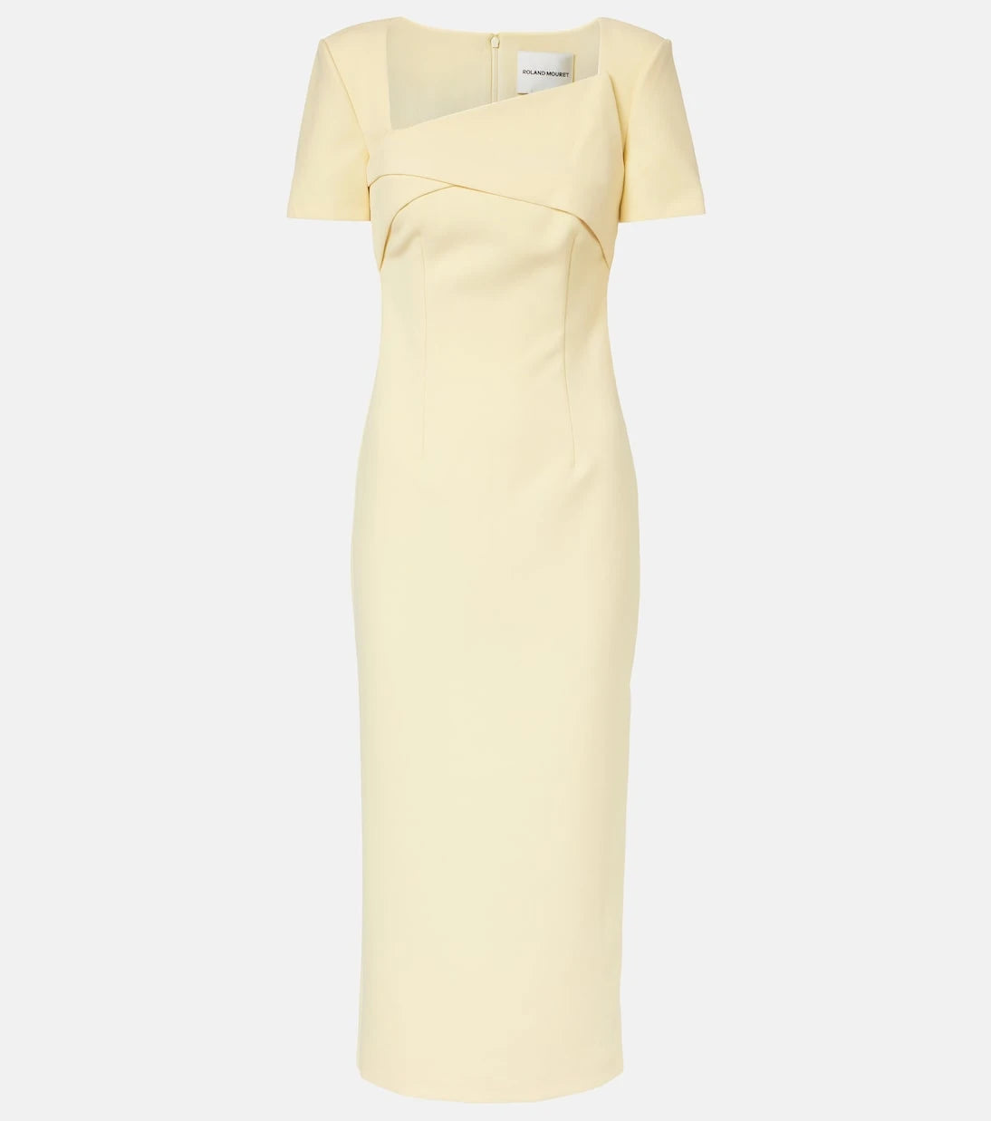 Roland Mouret - Draped crêpe cocktail dress