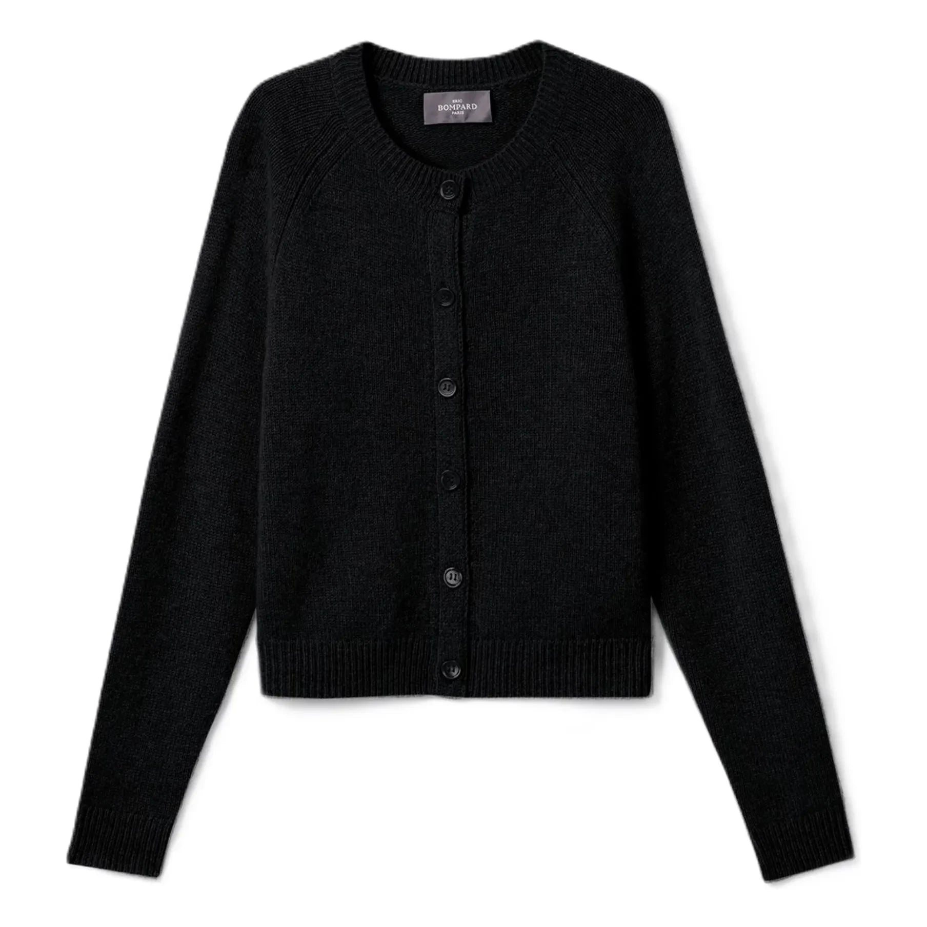 Bompard - Raglan Cashmere Cardigan | Black