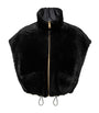 Prada Black Shearling Gilet