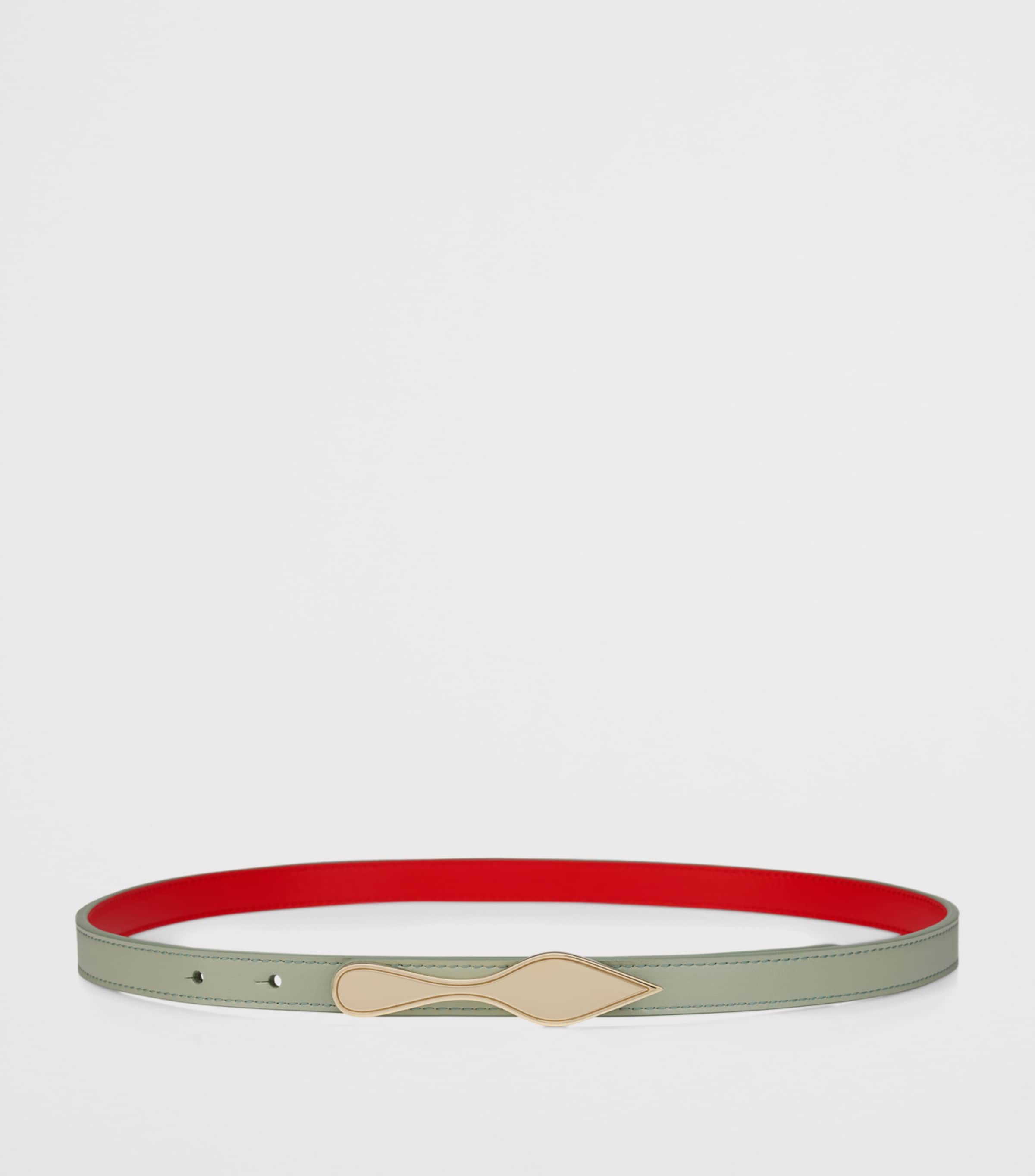 Christian Louboutin Multi Leather Reversible Bettina Belt