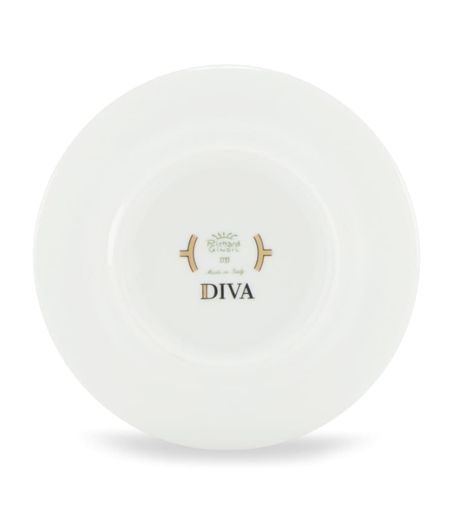 Set of 2 Colonna Diva Rosa Coffee Cups and Saucers