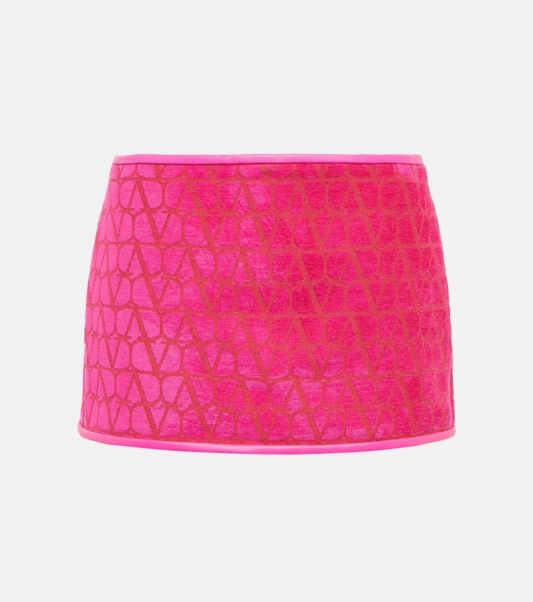 Valentino - Toile Iconographe velvet miniskirt