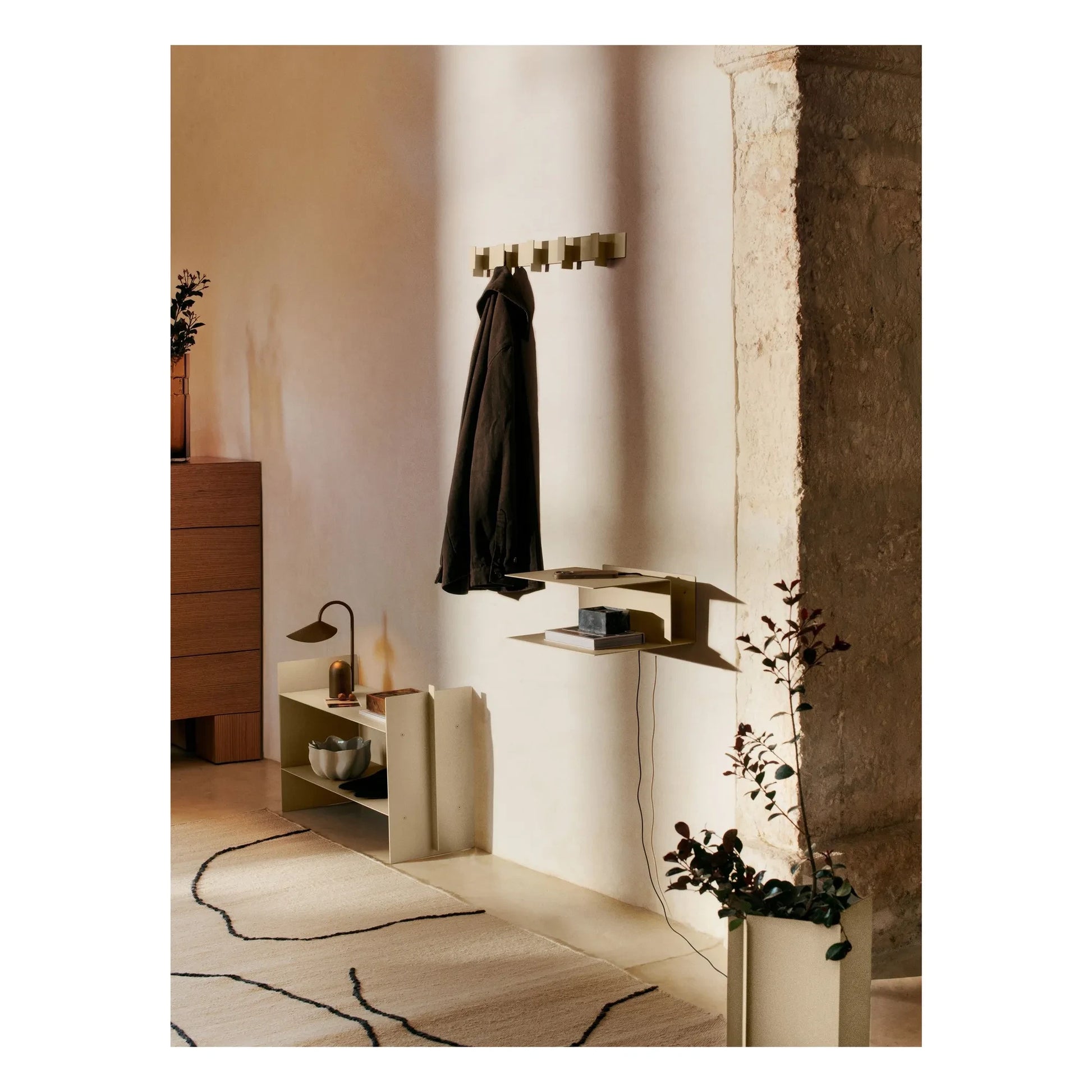 Ferm Living - Lager coat rack | Aluminium