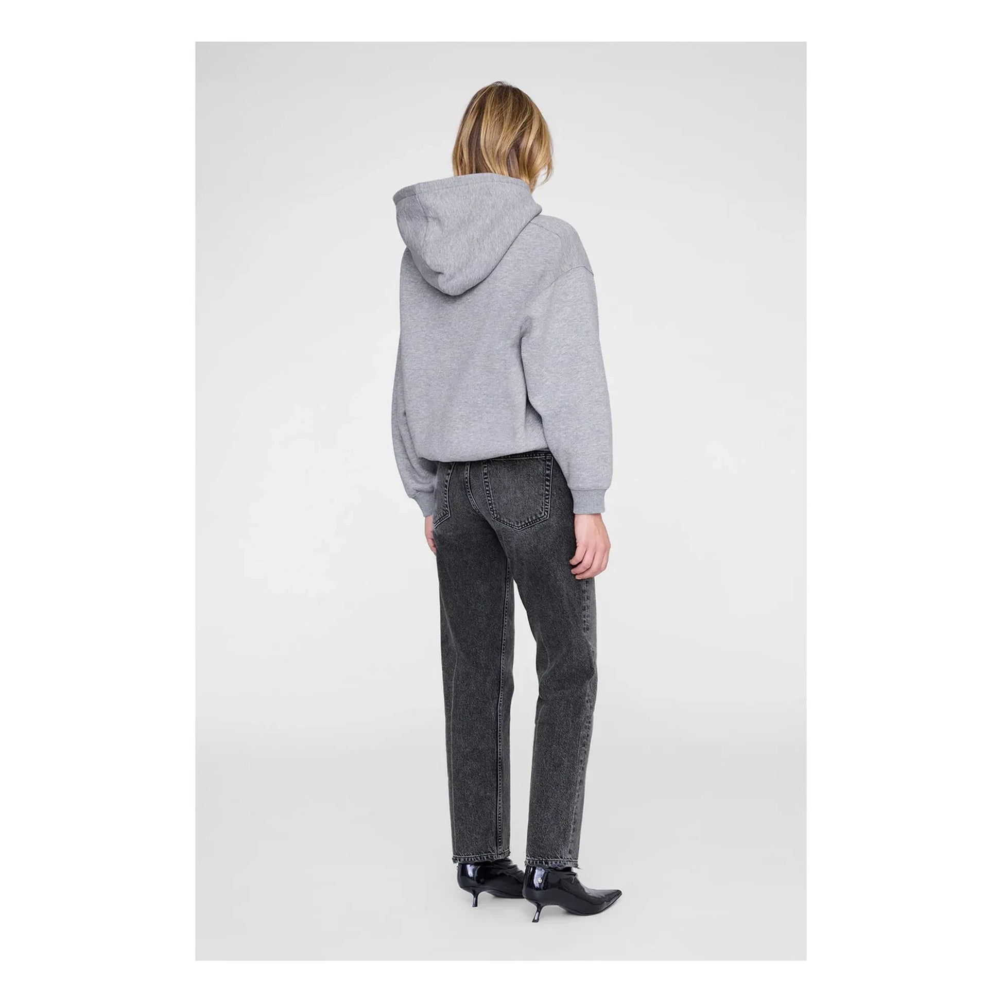 Anine Bing - Jacie Letterman sweatshirt | Heather grey
