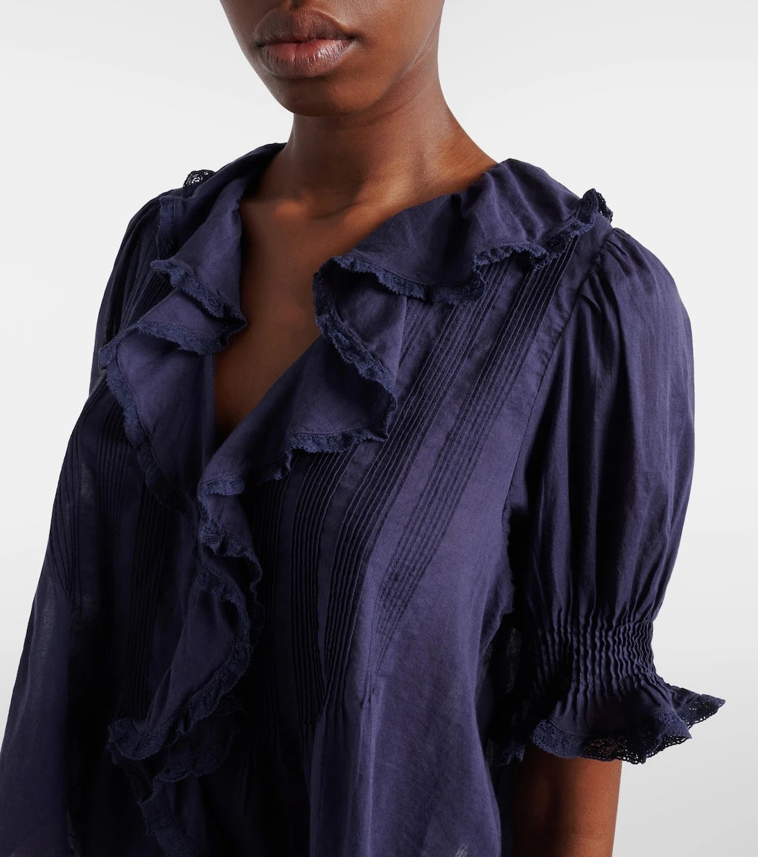 Dôen - Henri cotton voile top