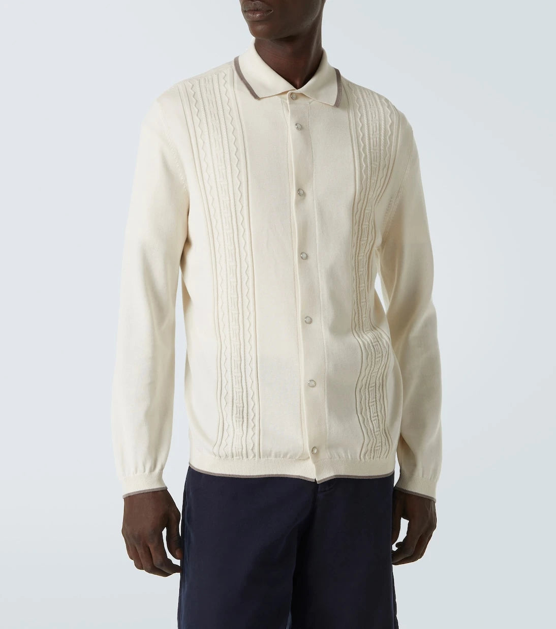 Brunello Cucinelli - Cotton polo sweater