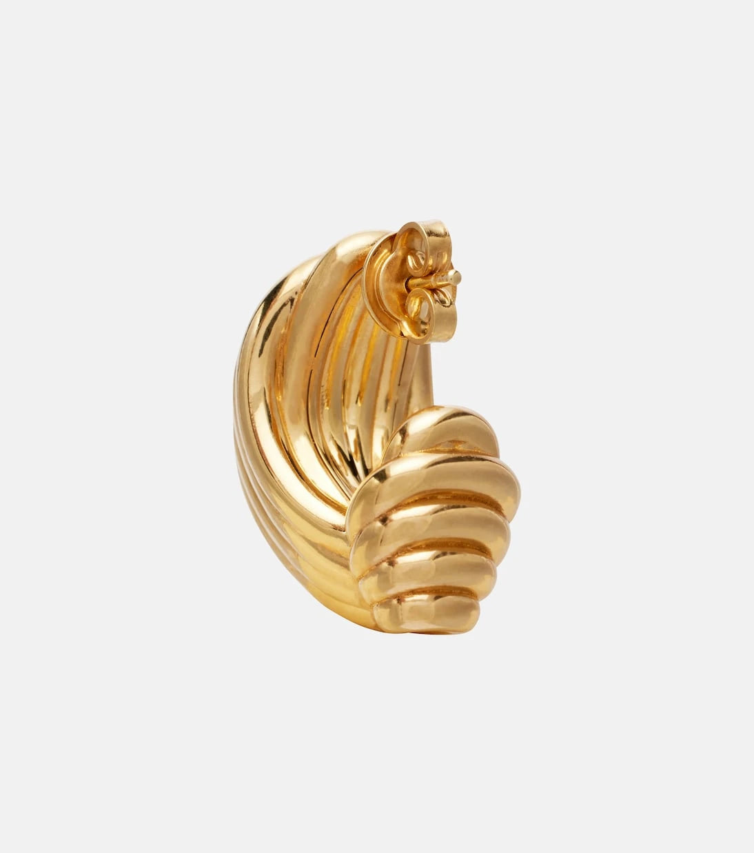 Bottega Veneta - Gold-plated sterling silver earrings