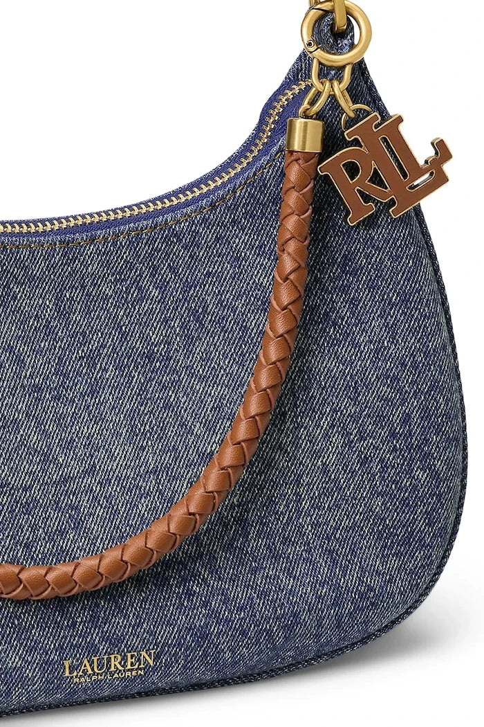 Lauren Ralph Lauren denim kadın çantası