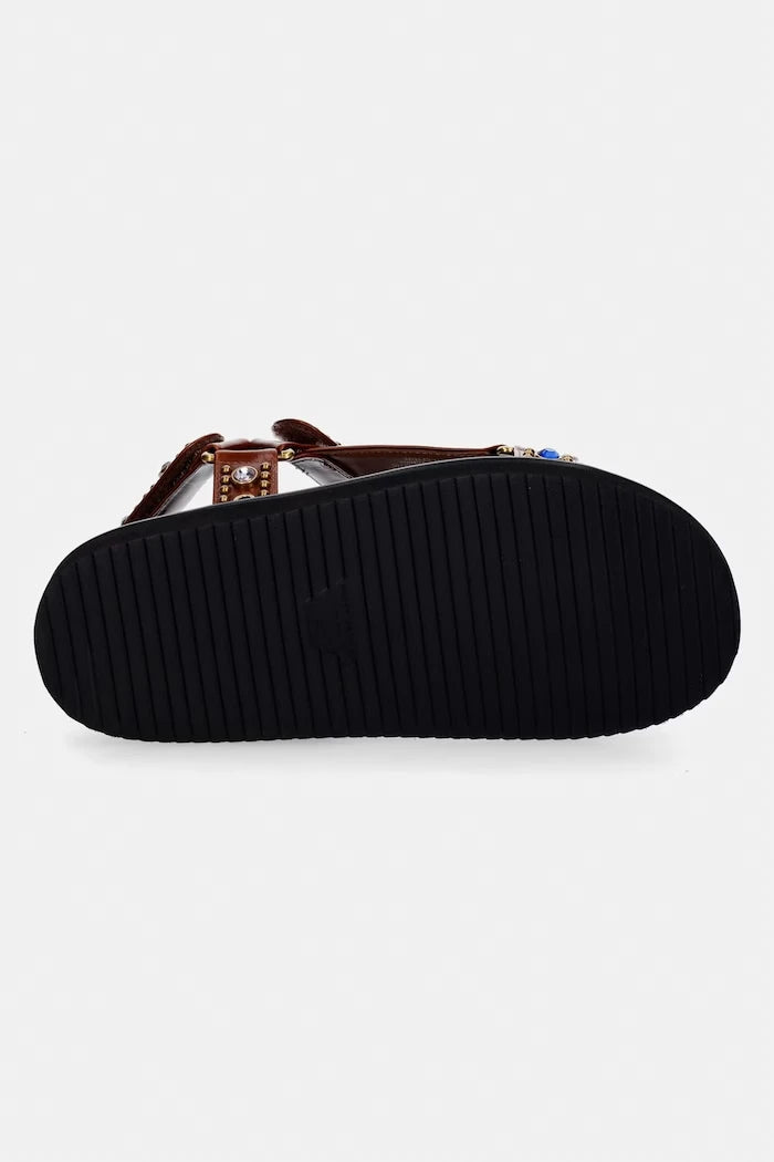 Kurt Geiger London kadın deri sandalet Orson Sandal