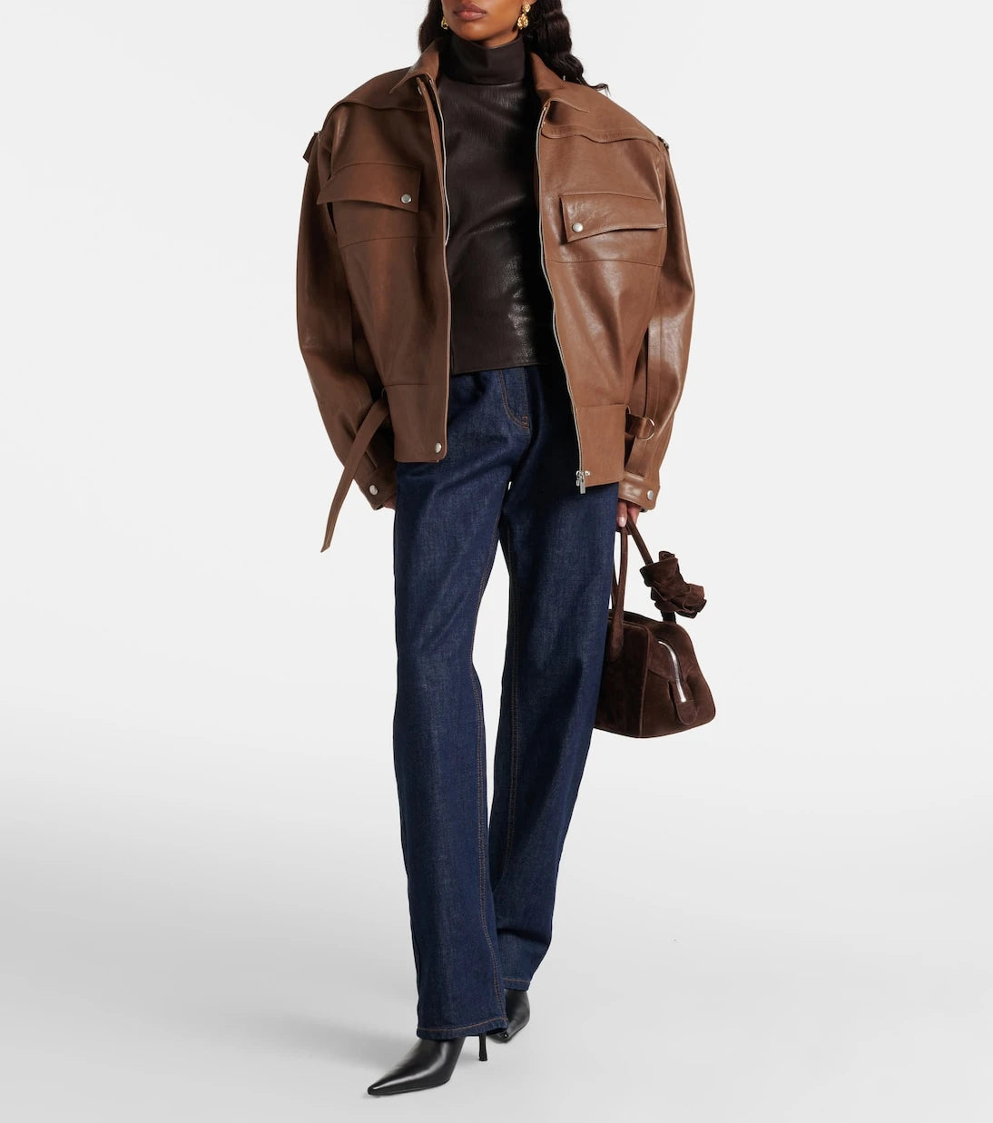 Magda Butrym - Halterneck leather top