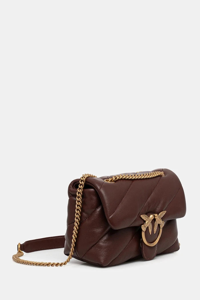 Pinko kadın deri crossbody çanta
