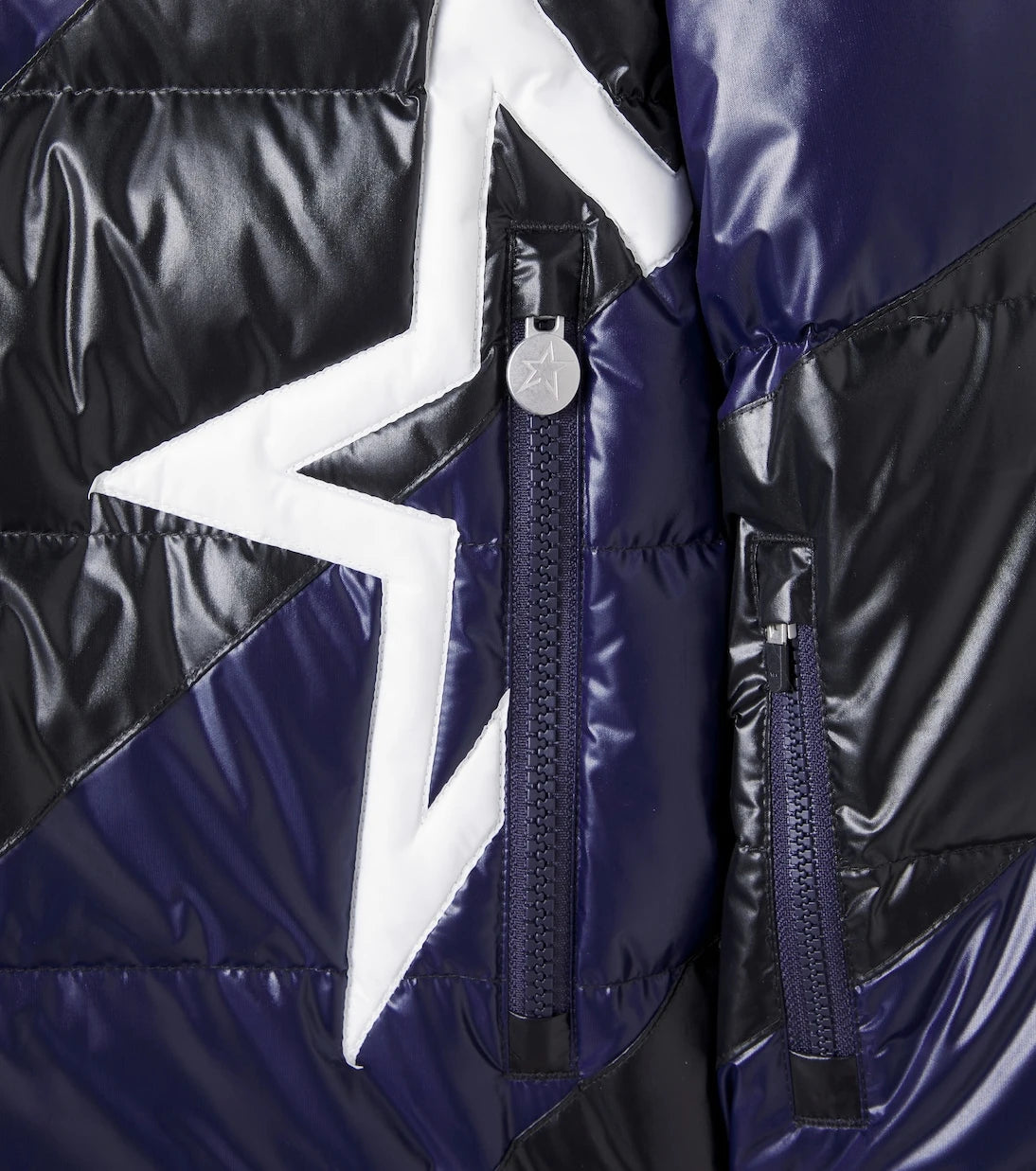 Perfect Moment Kids - Super Mojo chevron down ski jacket
