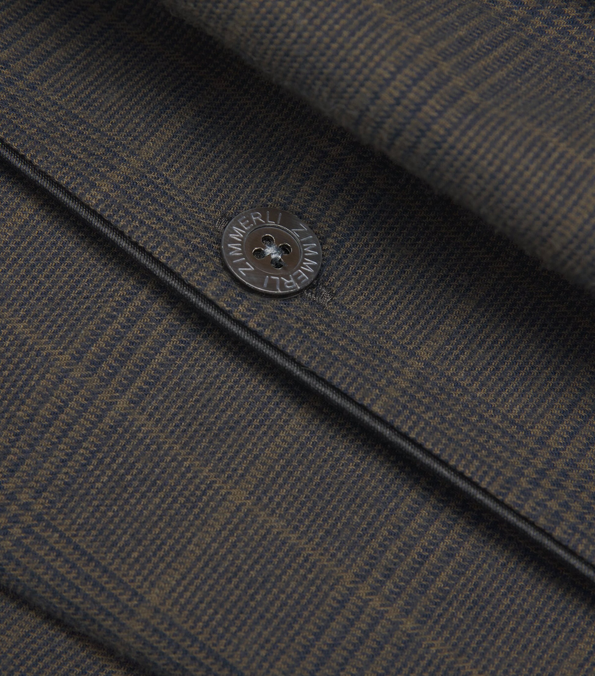 Cotton-Wool Check Cozy Flannel Pyjama Set