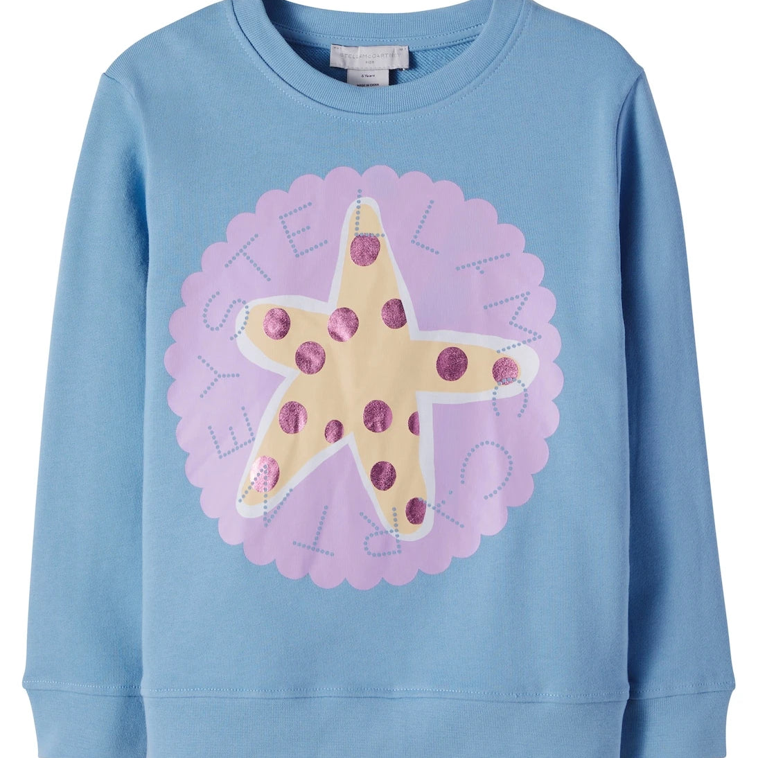 Stella McCartney Kids - Logo printed cotton fleece sweatshirt