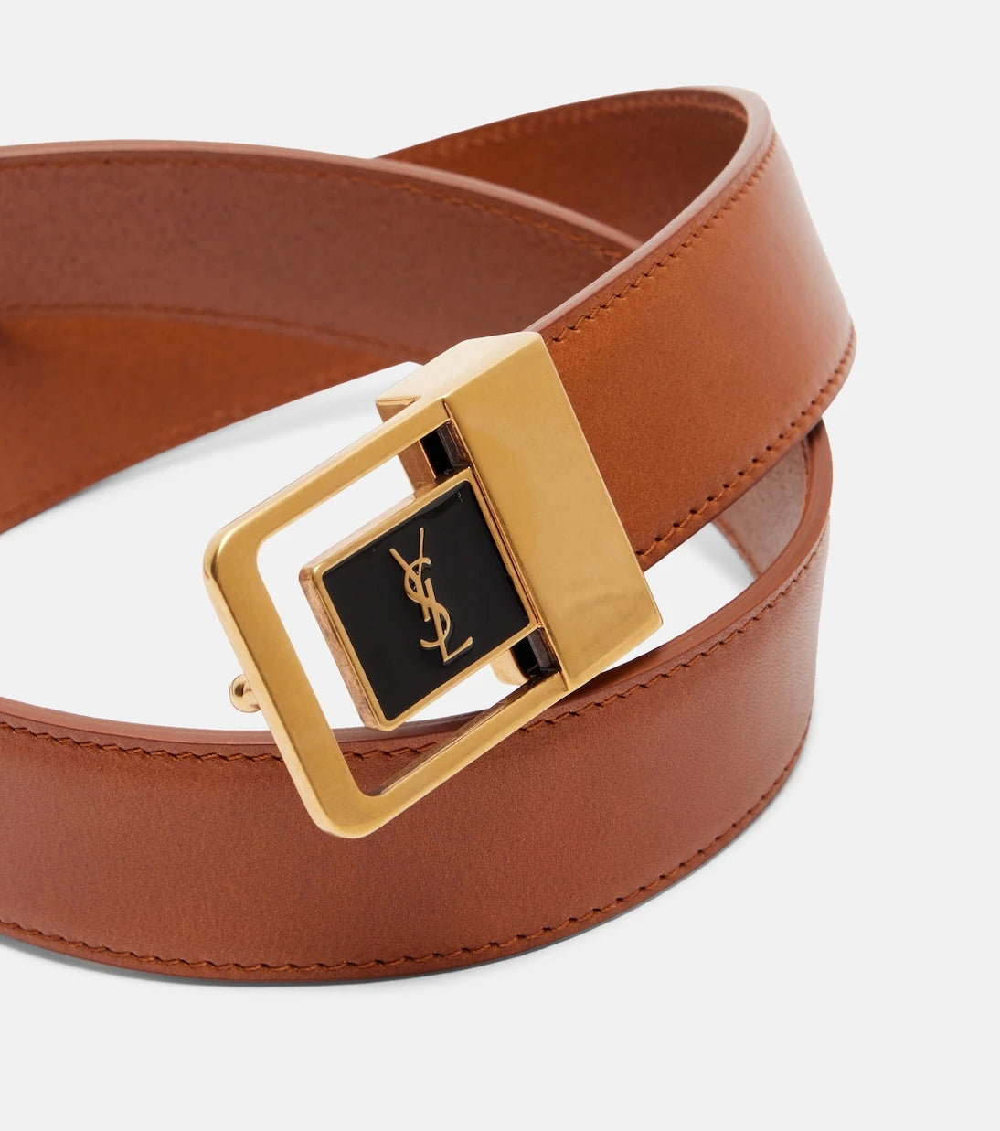 سان لوران - حزام جلد لا 66