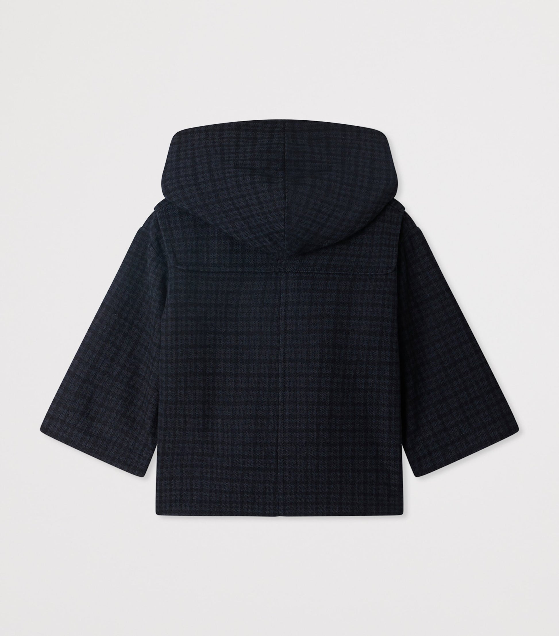 Cotton-Wool Check Coat (12-18 Months)
