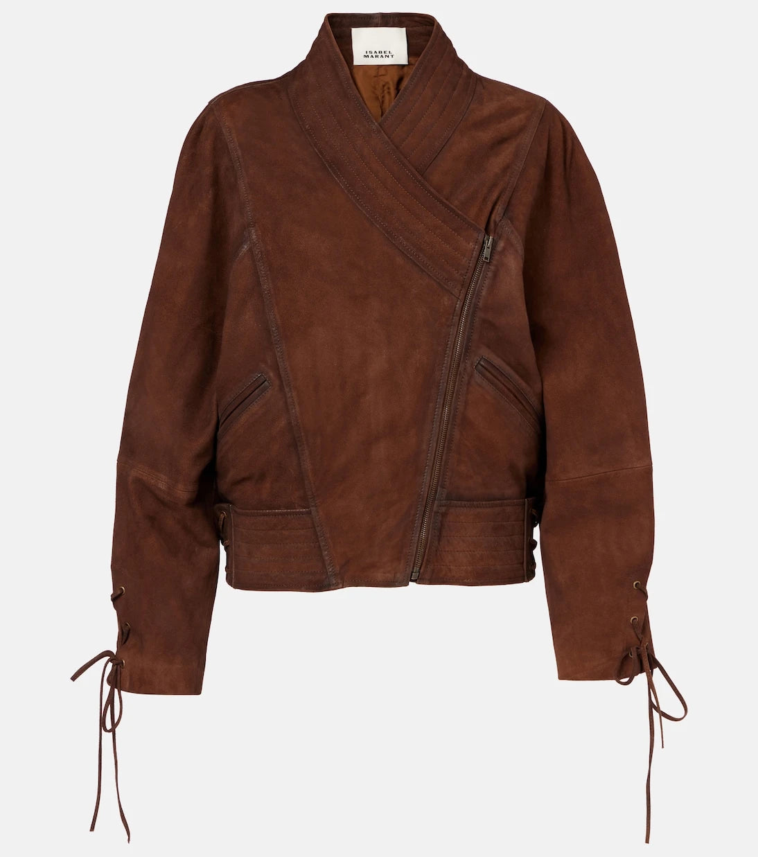 Isabel Marant - Edina asymmetric suede jacket