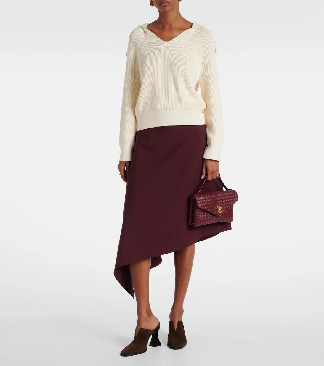 Bottega Veneta - Knot Lock leather shoulder bag