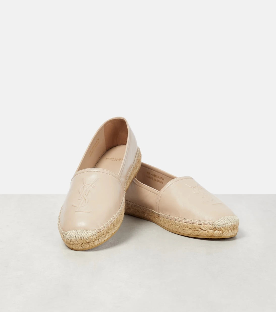 Saint Laurent - Monogram deri espadriller