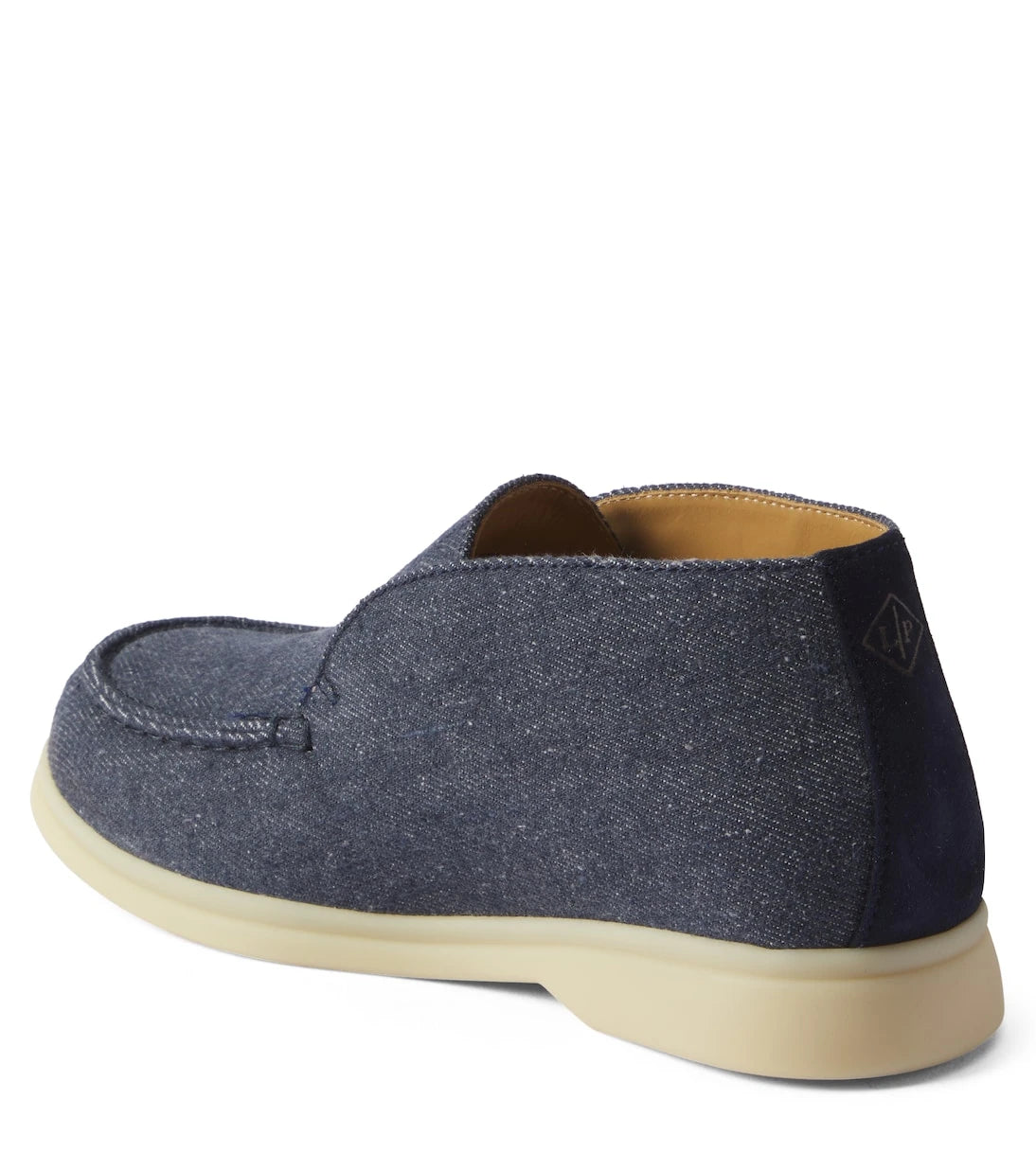 Loro Piana Kids - Open Walk denim ankle boots
