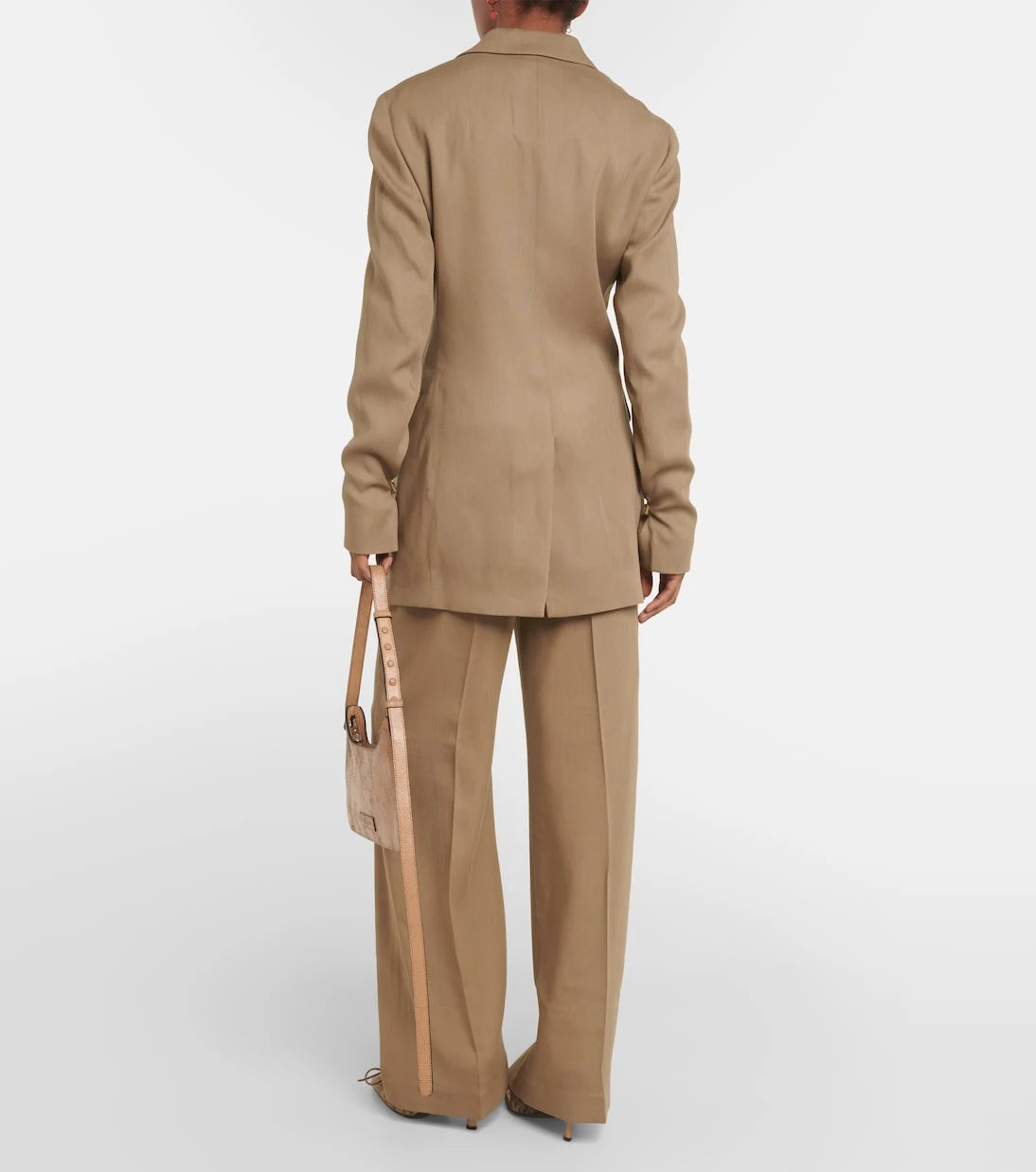 Acne Studios - سترة جولسي من مزيج الصوف بقصة صف أزرار واحد