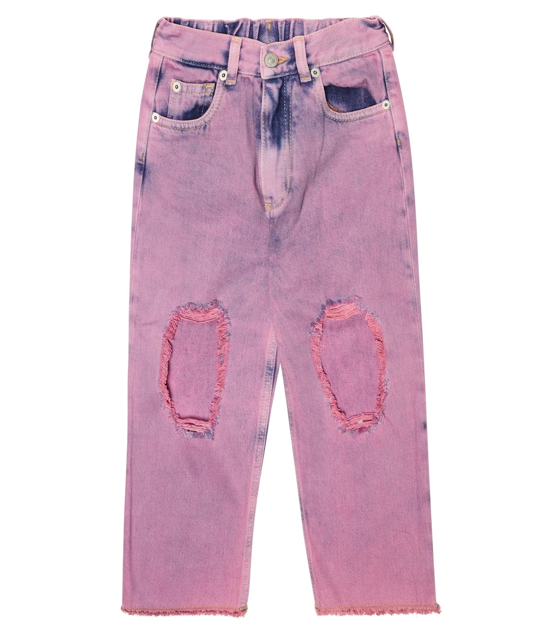 MM6 Maison Margiela Kids - Distressed jeans