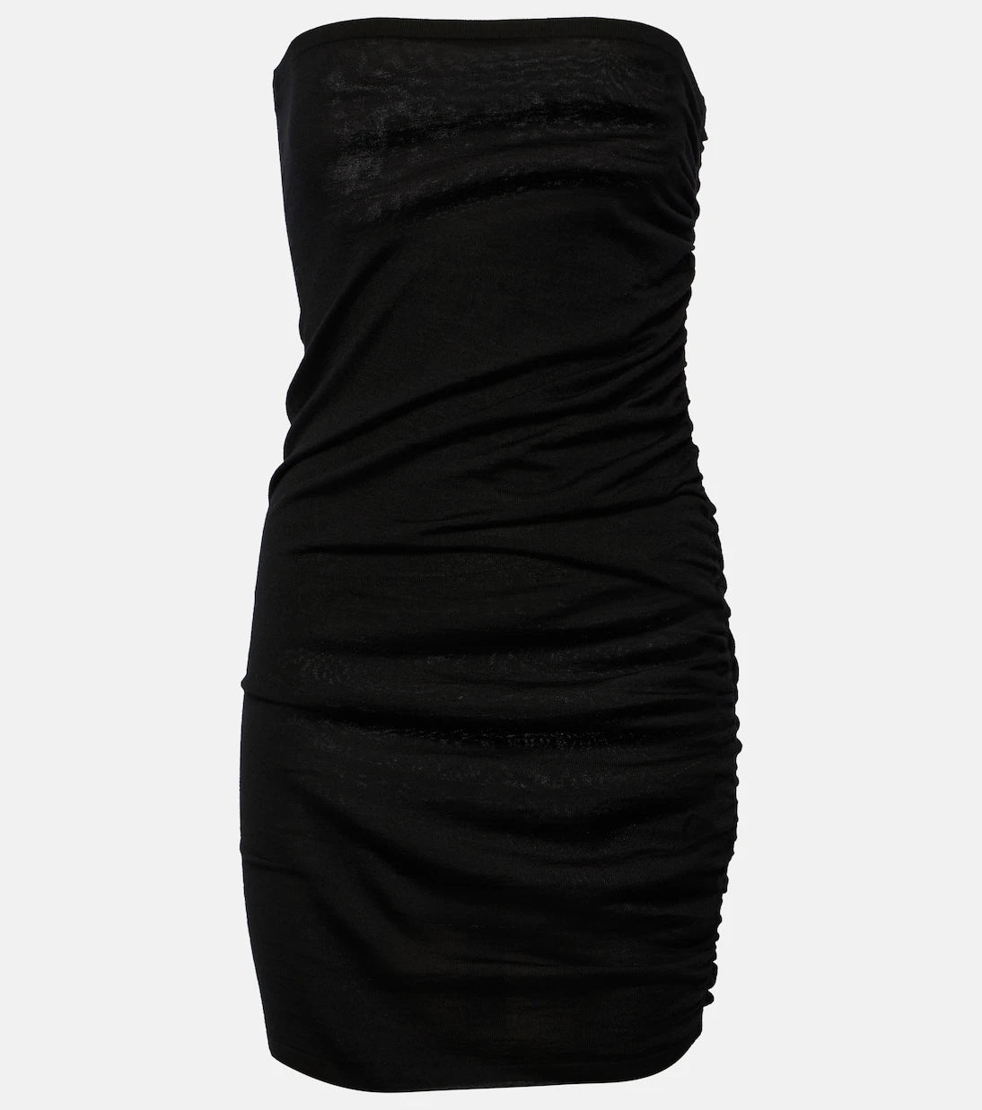 Isabel Marant - Ruched wool minidress