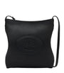 Burberry Black Small Leather Highlands Shoulder Bag