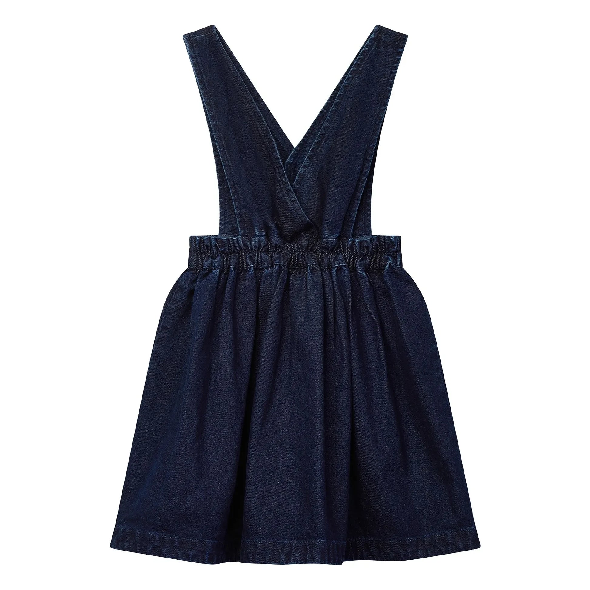 Wynken - Annka Denim Apron Dress | Denim blue